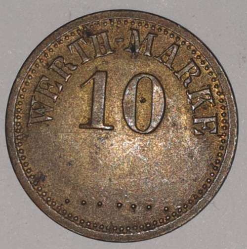 10 PFENNIG - GERMANY - WERTH-MARKE TOKEN 2